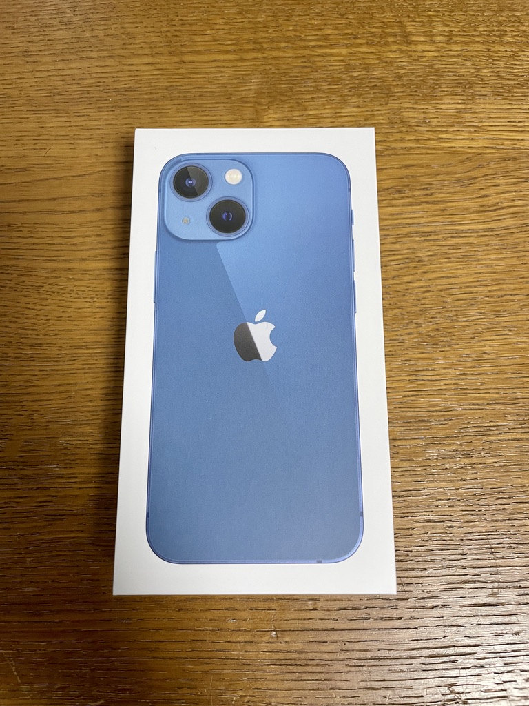 特価・新品未使用 13mini iPhone13mini ブルーBlue