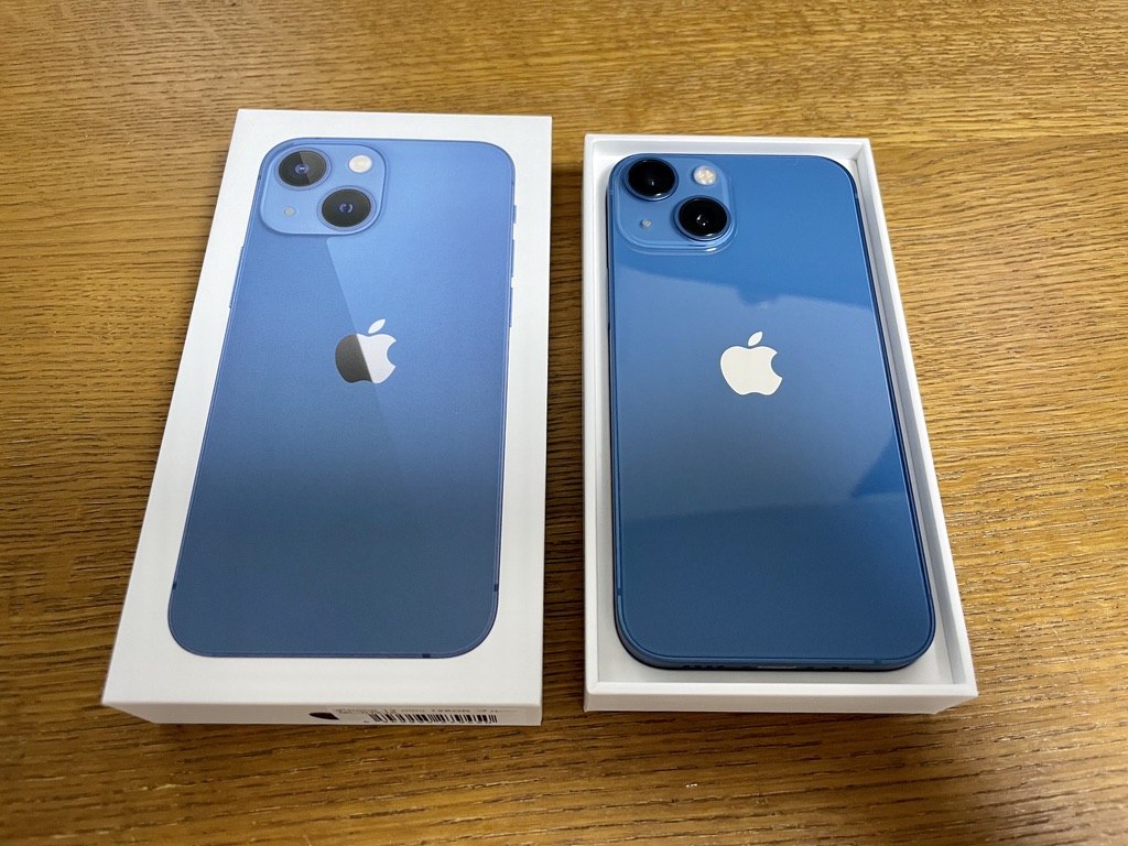 格安で入手したiPhone 13 mini ブルーを開封！ | AppleBamboo.com